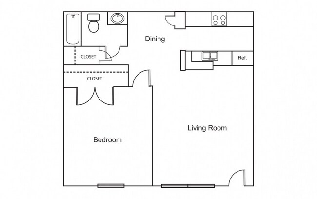 Unit 222 222 floor plan